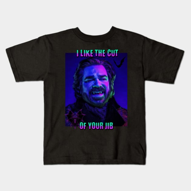 Matt Berry Laszlo Kids T-Shirt by Muganne Creates